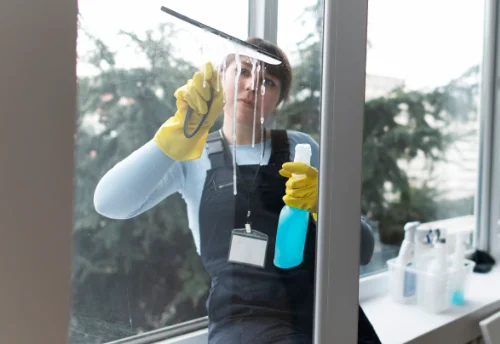Nettoyage de vitres intérieures et extérieures à Marmoutier